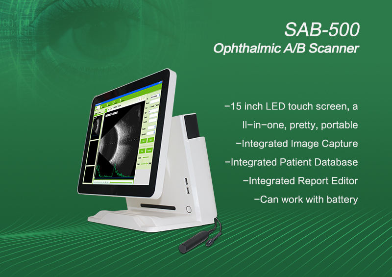 Ophthalmic A/B Scanner ultrasound scanner machine instrument